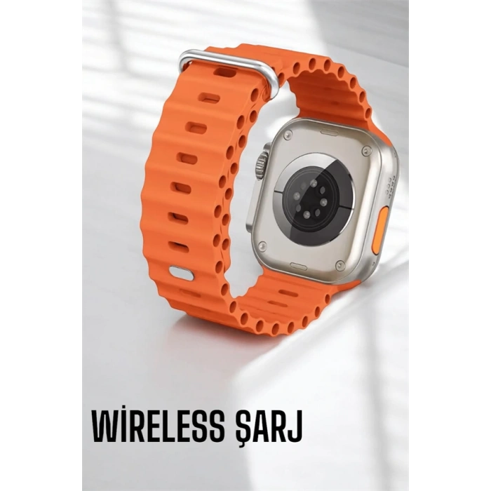 VipMarketim Bluetooth Bağlantılı Nabız Kan Basıncı Oksijen Ölçer Akıllı Saat