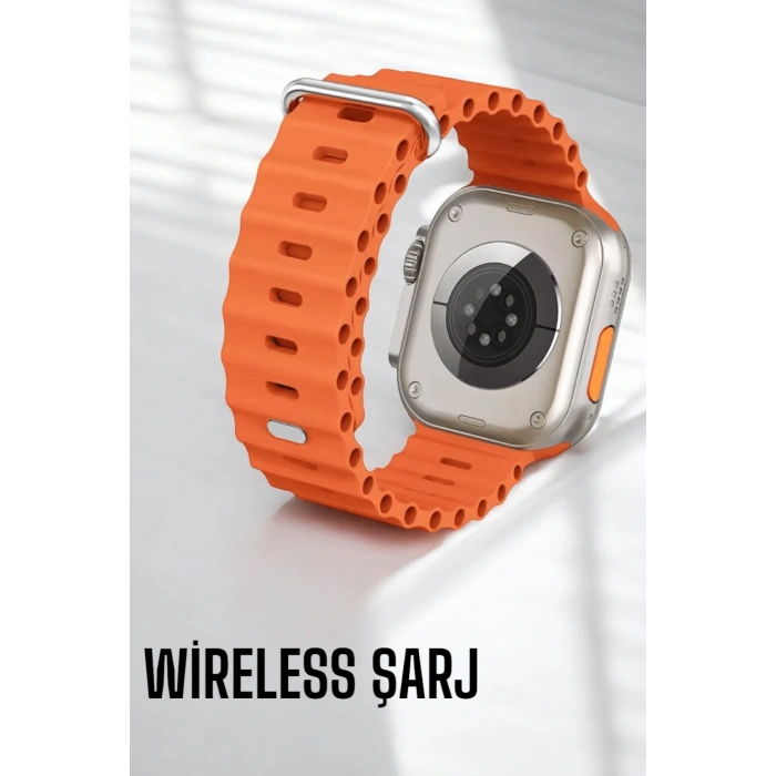 VipMarketim Bluetooth Bağlantılı Nabız Kan Basıncı Oksijen Ölçer Akıllı Saat