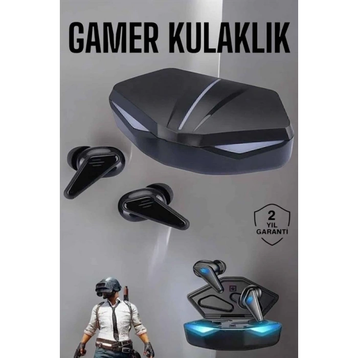VipMarketim Bluetooth Gamer Oyuncu Kulaklığı ANC Özelliği Yüksek Ses Kaliteli