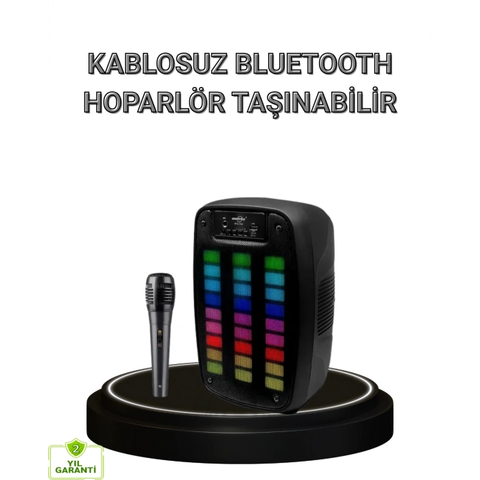 VipMarketim Bluetooth Hoparlör – Kablosuz Bağlantı 2 Saat Müzik Süresi