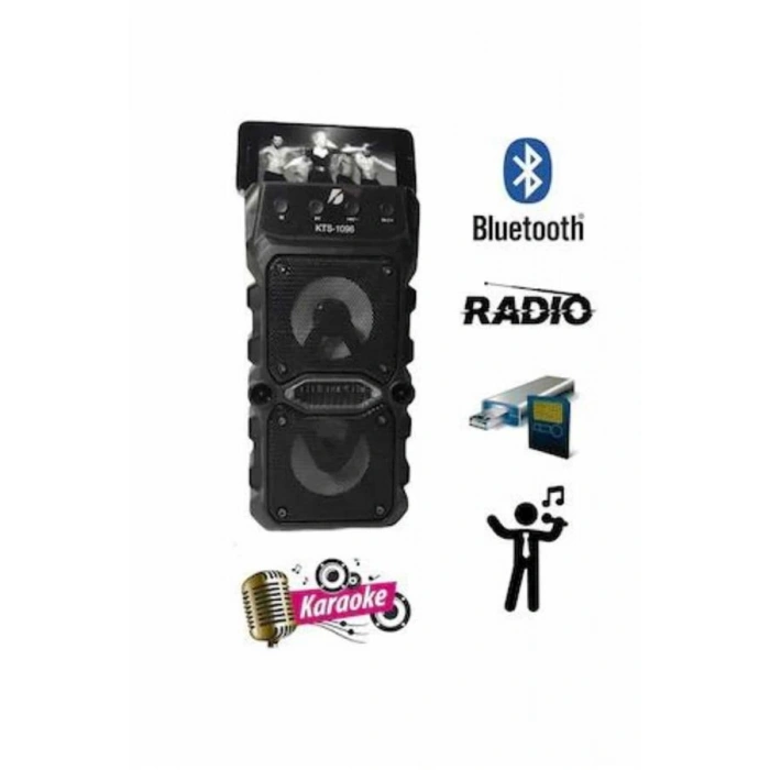 VipMarketim Bluetooth Hoparlör Yüksek Ses Kaliteli Büyük Boy Çift Çıkışlı Ses Bombası