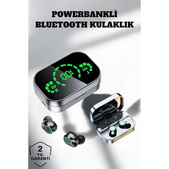 VipMarketim Bluetooth Kulaklık Aktif Gürültü Engelleme ve Uzun Pil Ömrü