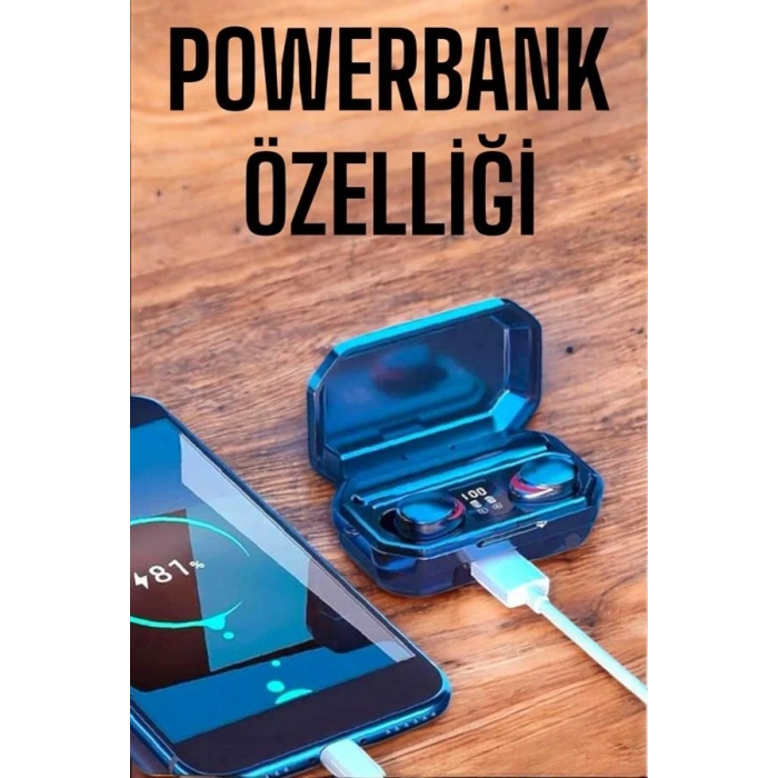 VipMarketim Bluetooth Kulaklık ANC Özelliği Yüksek Ses Kaliteli Uzun Pil Ömrü
