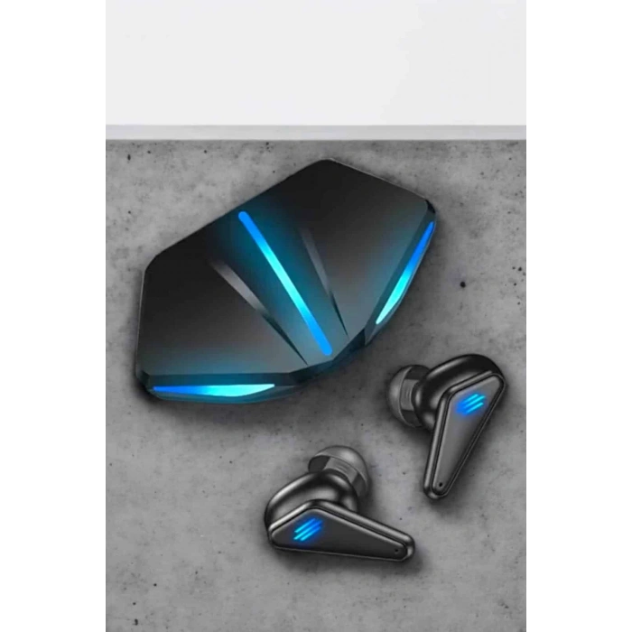 VipMarketim Bluetooth Oyuncu Kulaklığı Led Işıklı Kablosuz ANC Özelliği