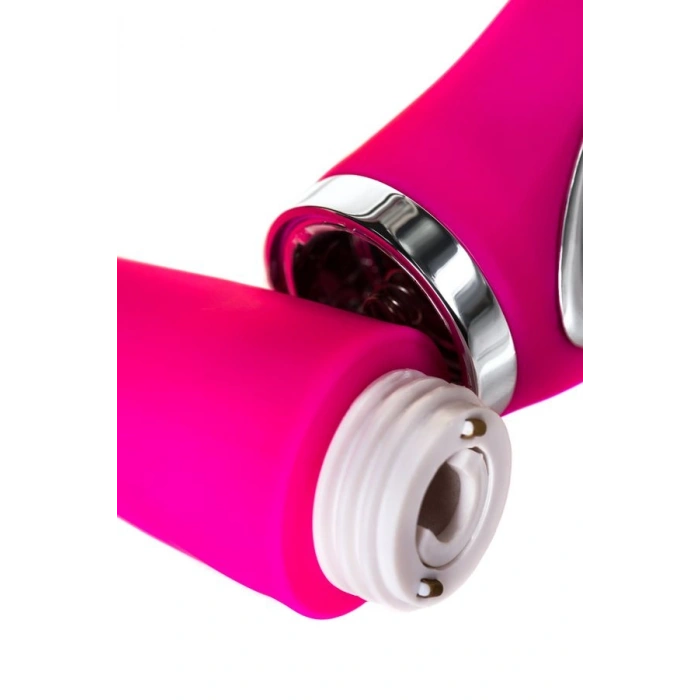 VipMarketim Boğumlu Tutma Kulplu 10 Modlu Çok Fonksiyonlu Modern Vibratör 20cm Pembe