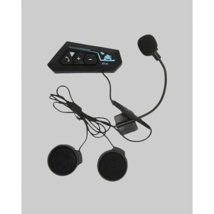 VipMarketim BT22 Kask Bluetooth Kulaklık 5.0 Gürültü Engelleyici ve Eller Serbest Kullanım