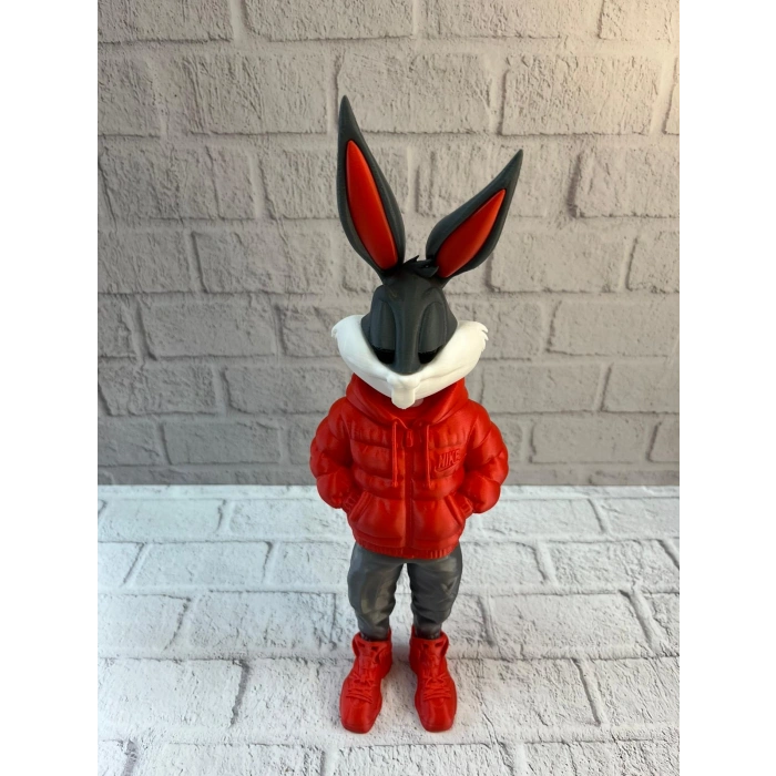 VipMarketim Bugs Bunny Büyük Boy Figür 10×34 cm Salon Dekoru