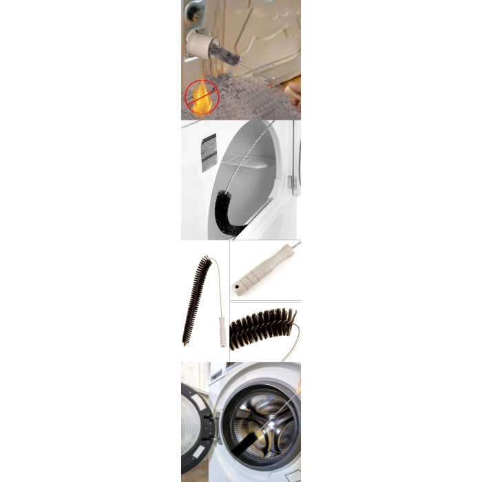 VipMarketim Bulaşık Çamaşır Kurutma Makine Temizleme Fırçası 2 Adet