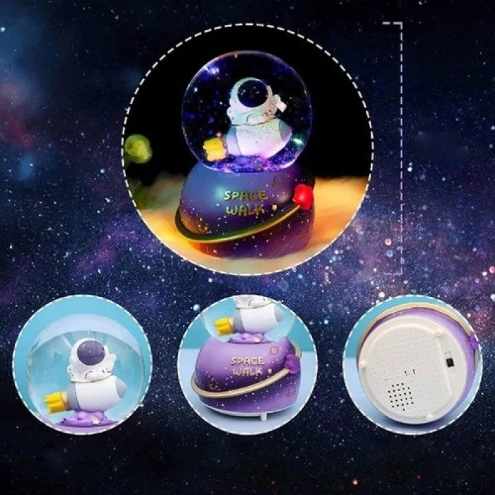 VipMarketim Büyük Boy Astronot Kar Küresi