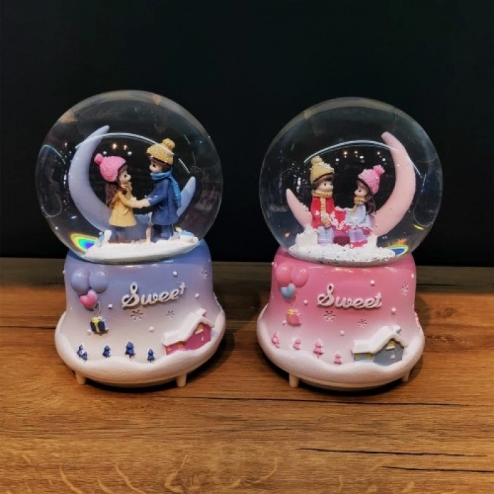 VipMarketim Büyük Boy Püskürtmeli Kar Küresi