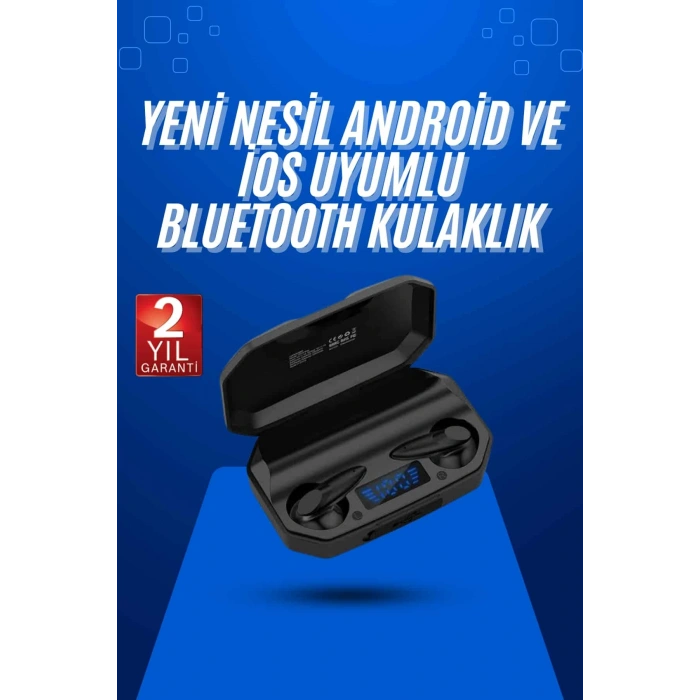 VipMarketim Çağrı Cevaplayabilen Akıllı Saat 5.2 Bluetooth Bağlantılı Gaming Kulaklık