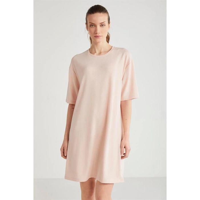 VipMarketim Catherines Çiçek Desen 2li Sabahlık Gecelik Takımı