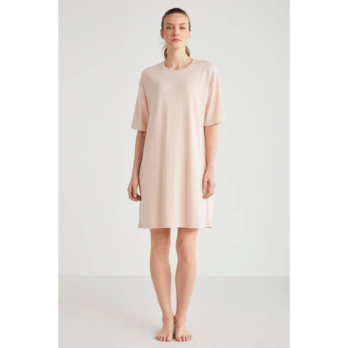 VipMarketim Catherines Çiçek Desen 2li Sabahlık Gecelik Takımı