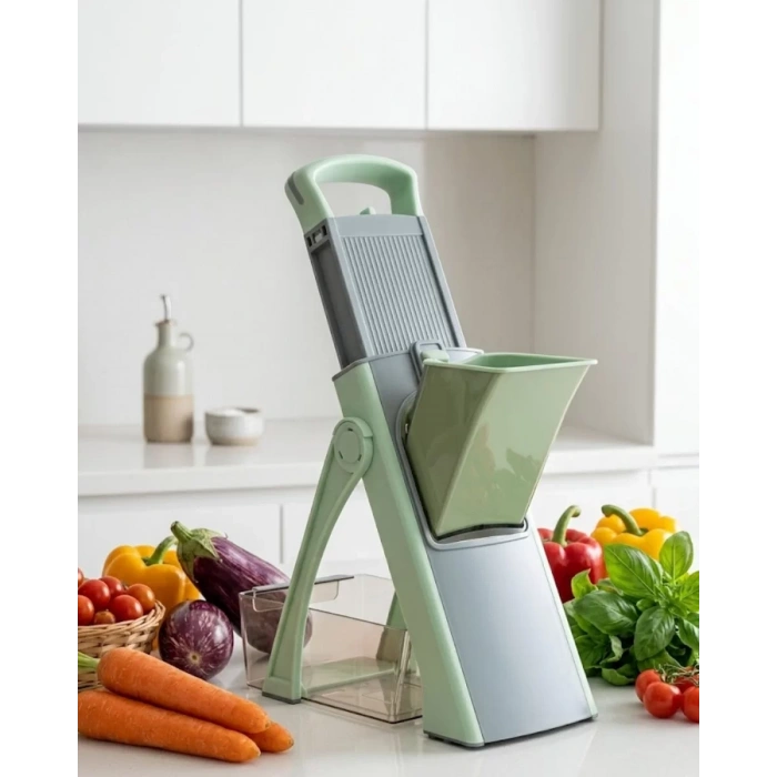 VipMarketim Çelik El Rendesi Doğrama ve Dilimleme Aparatlı