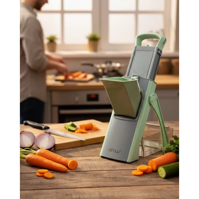 VipMarketim Çelik El Rendesi Doğrama ve Dilimleme Aparatlı