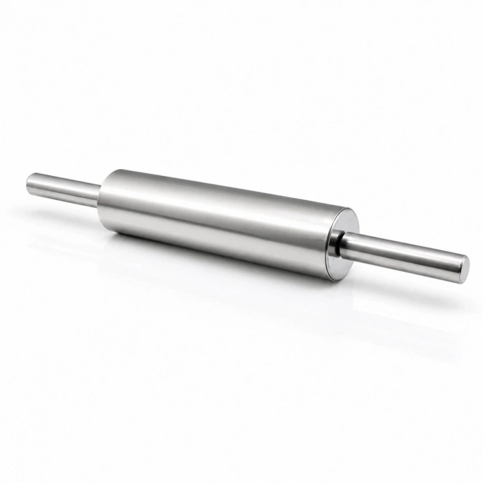 VipMarketim Çelik Merdane - Metal Hamur Rulosu - 40 cm
