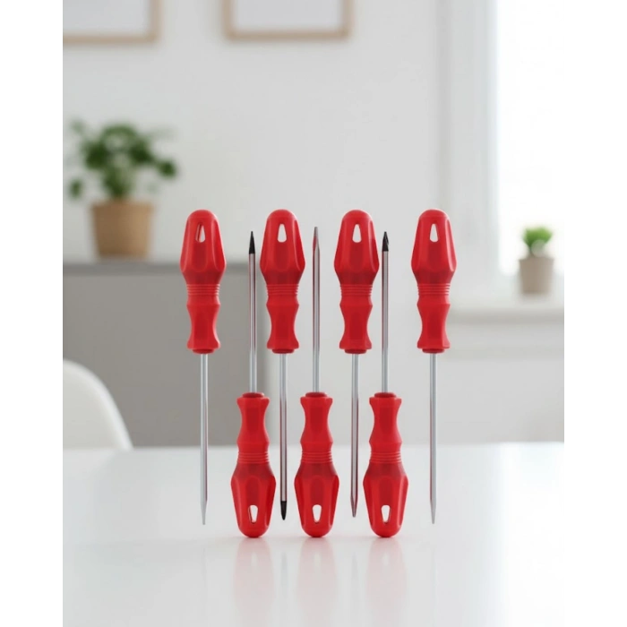 VipMarketim Çeşitli Vidalama İşleri İçin 7li Tornavida Takımı