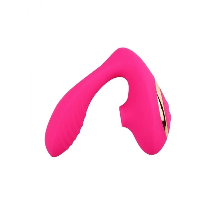 VipMarketim Chisa Didi Double Orgasm Hava Basınçlı Vibratör Pembe