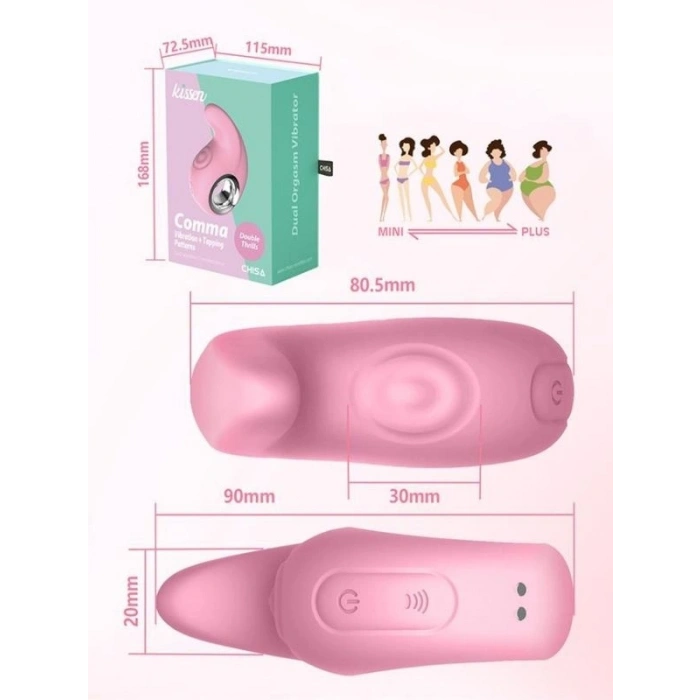 VipMarketim Chisa Kissen Comma