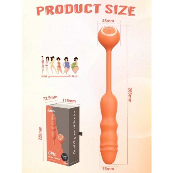 VipMarketim Chisa Kissen Glitz İleri Geri Haraketli