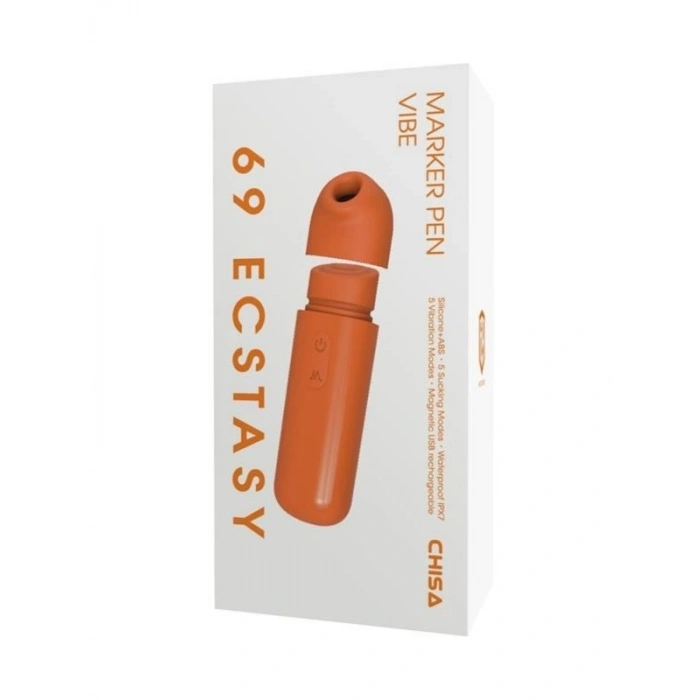 VipMarketim ChisaMarker Pen Vibe Mini Turuncu