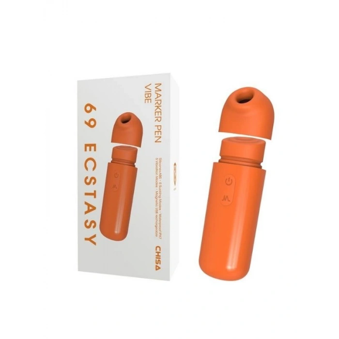 VipMarketim ChisaMarker Pen Vibe Mini Turuncu