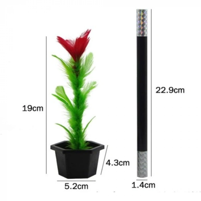 VipMarketim Çiçek Çıkaran Sihirli Çubuk Sihirli Çiçek Sihirbazlık Oyunu