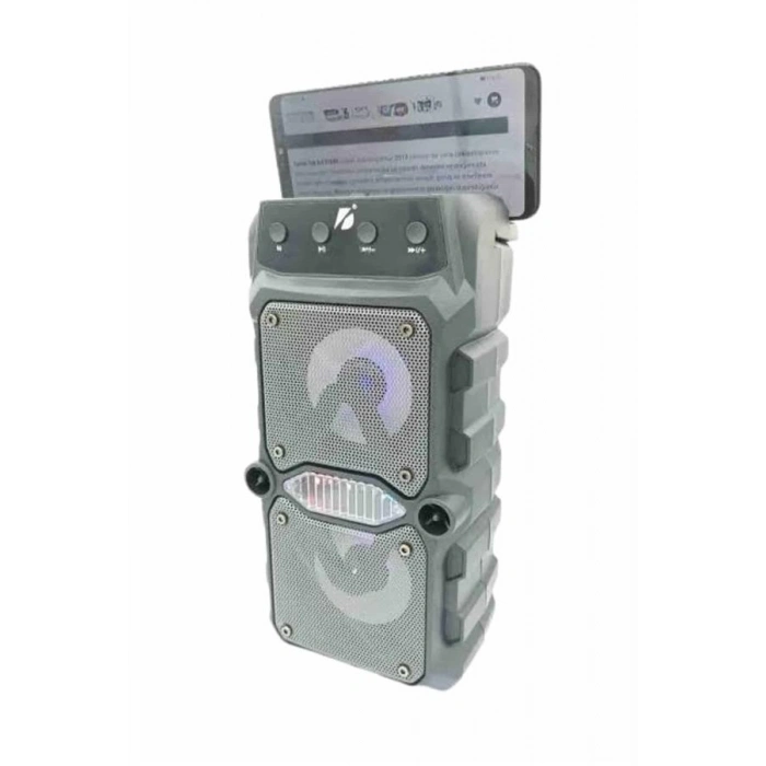 VipMarketim Çift Çıkışlı Güçlü Bataryalı Kablosuz Yüksek Ses Kaliteli Bluetooth Hoparlör