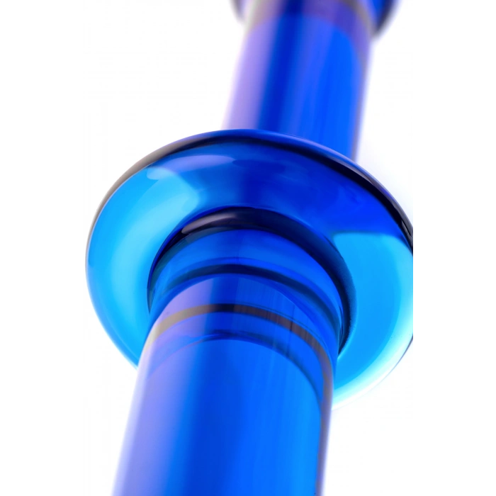 VipMarketim Çift taraflı yapay penis Sexus Glass, cam, mavi, 25 cm