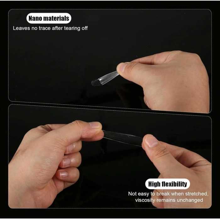 VipMarketim Çift Taraflı Yuvarlak Montaj Macunu 420 Adet