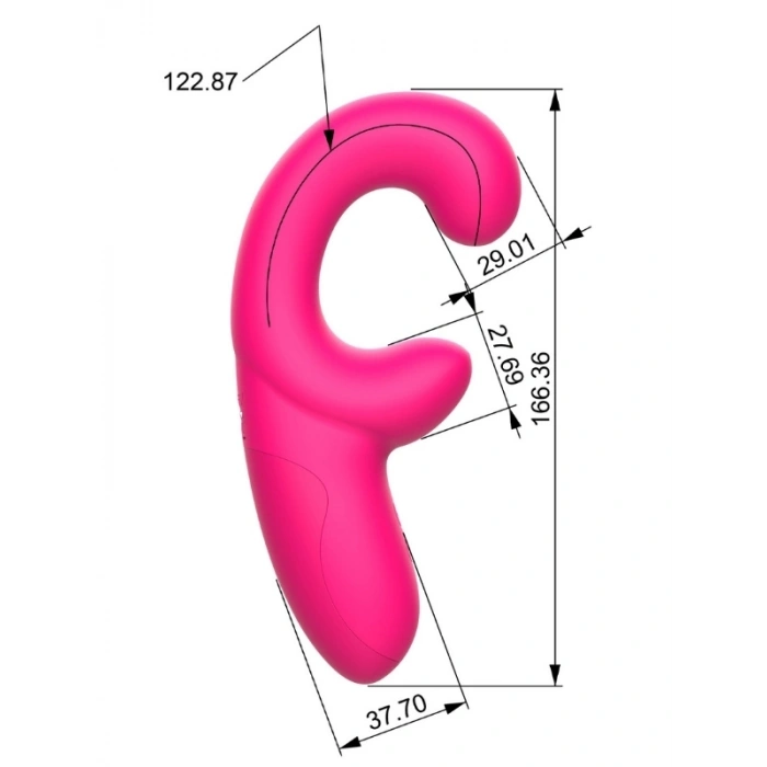 VipMarketim Çift Uyarımlı Giyilebilir Vibratör – Ergonomik Tasarım, Çok Modlu Titreşim