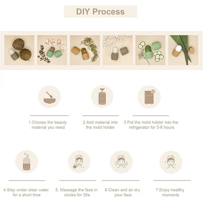 VipMarketim Cilt Bakım Buz Yüz Silindiri