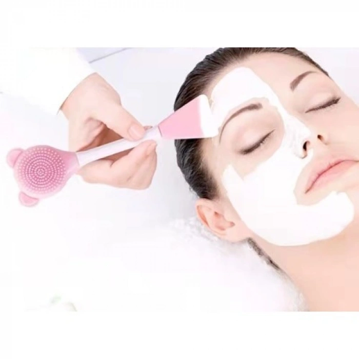 VipMarketim Cilt Bakım Fırçası ve Maske Spatulası