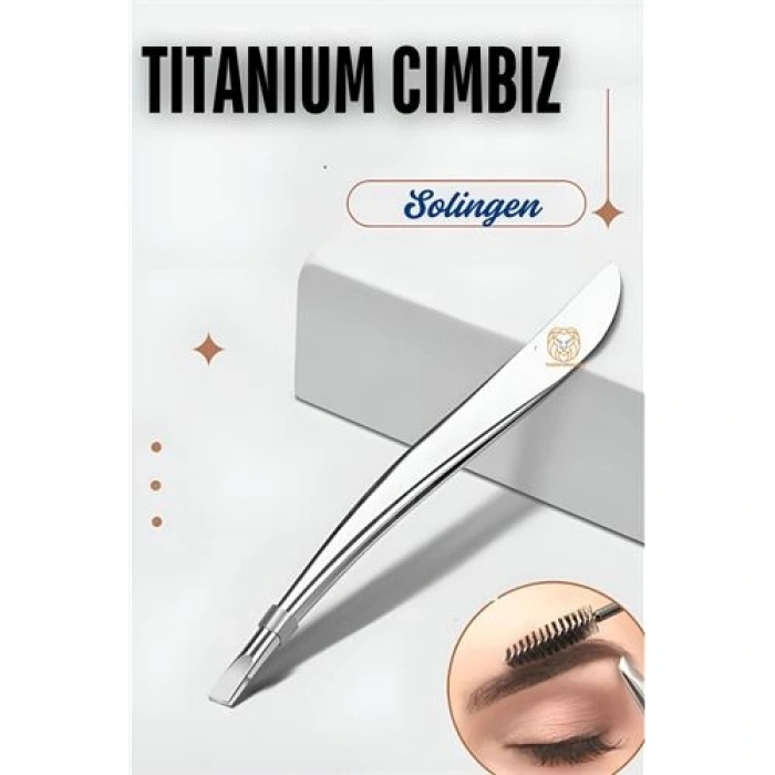 VipMarketim Cımbız Titanyum Çelik Solingen Professional