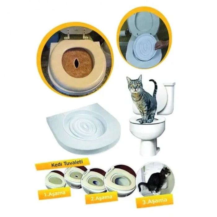 VipMarketim CitiKitty Klozet Kedi Tuvaleti Eğitim Seti