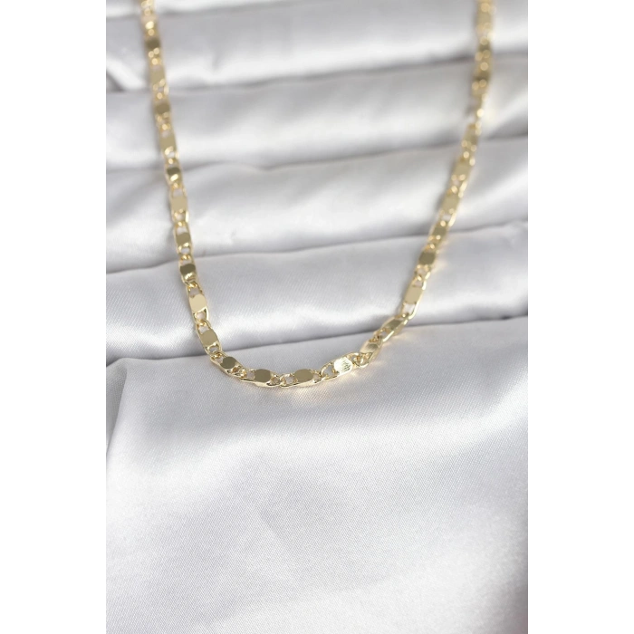 VipMarketim CM 14K Gold Renk Arpa Model 45 cm Kadın Kolye 5886