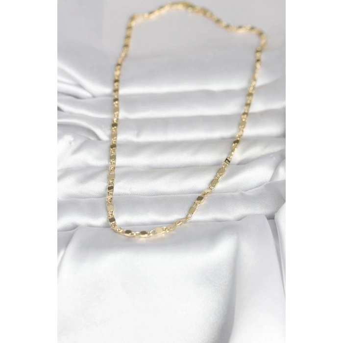 VipMarketim CM 14K Gold Renk Arpa Model 45 cm Kadın Kolye 5886