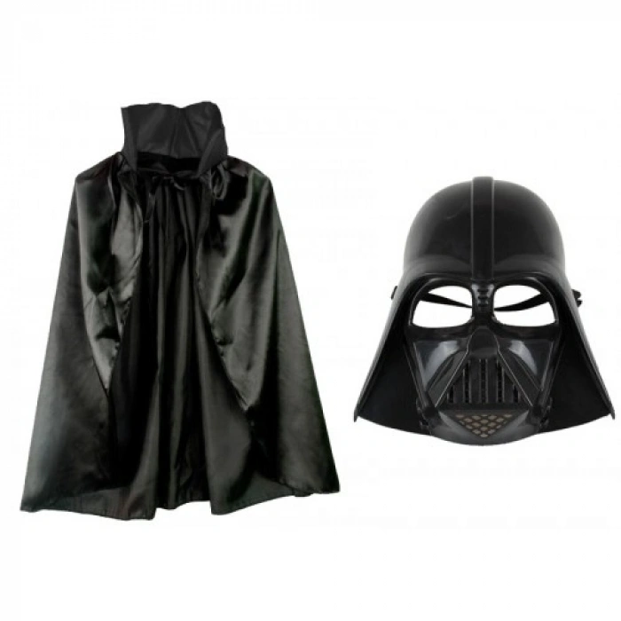 VipMarketim Çocuk Boy Darth Vader Maskesi ve Pelerin Seti