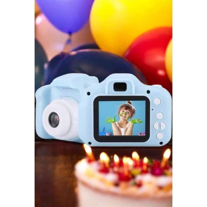 VipMarketim Çocuk Kamerası Profesyonel Hafif Ve Uzun Ömürlü USB Şarjlı 2.0 İnç