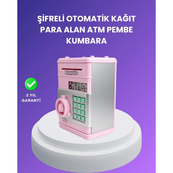 VipMarketim Çocuklar İçin Eğitici Elektronik Şifreli Kumbara