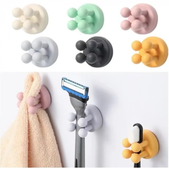 VipMarketim Çok Amaçlı Duvara Yapıştırılabilir Pratik Tutucu