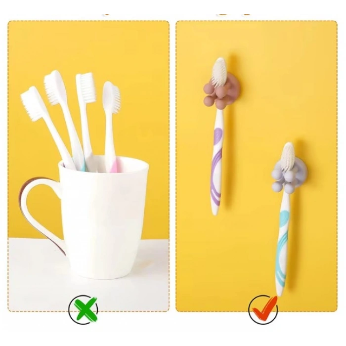 VipMarketim Çok Amaçlı Duvara Yapıştırılabilir Pratik Tutucu