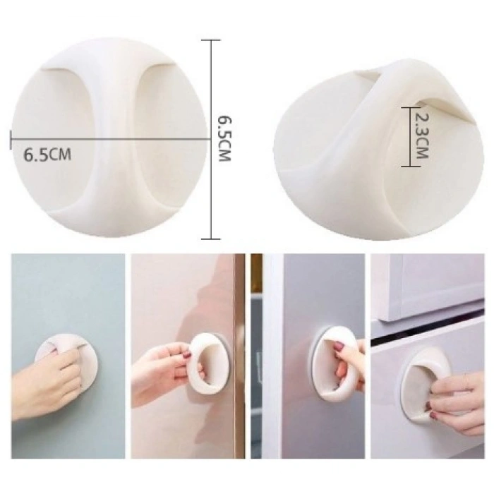 VipMarketim Çok Amaçlı Yapışkanlı Kulp Tutacak