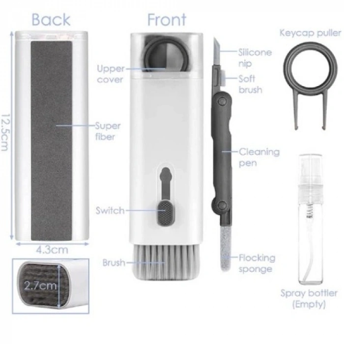 VipMarketim Çok Fonksiyonlu 7 in 1 Profesyonel Elektronik Temizleme Kiti
