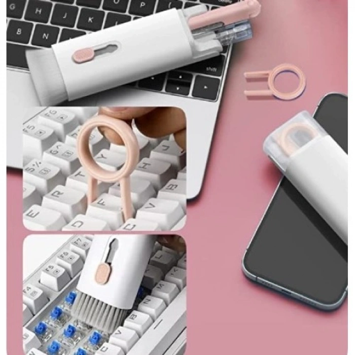 VipMarketim Çok Fonksiyonlu 7 Parça Airpods Klavye Ekran Kulaklık Temizleme Kiti