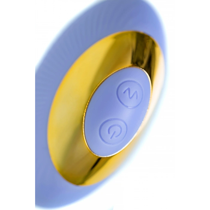 VipMarketim Çok Fonksiyonlu Vibratör Leroina Crasatell, Silikon, Lila, 9,5 Cm