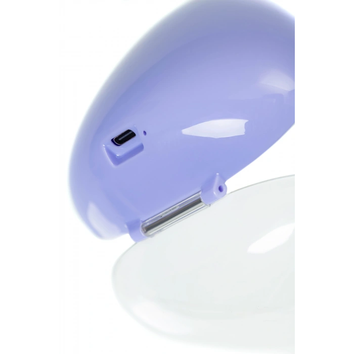 VipMarketim Çok fonksiyonlu vibratör LEroina Crasatell, silikon, lila, 9,5 cm