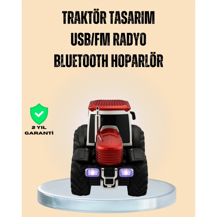 VipMarketim Çoklu Bağlantı Seçenekli Kablosuz Bluetooth Hoparlör