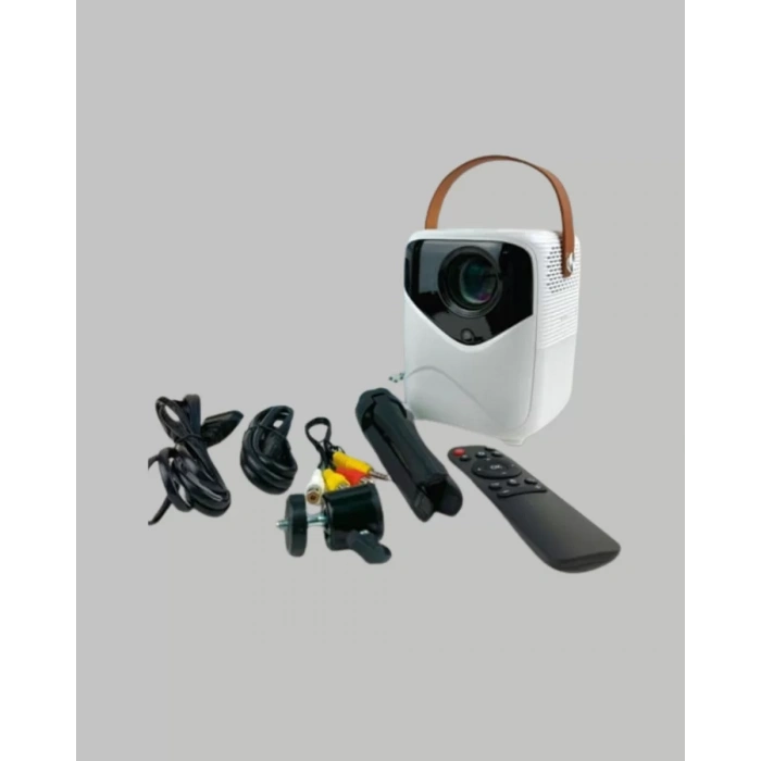 VipMarketim Çoklu Giriş Destekli Projektör – HDMI USB ve Kulaklık Bağlantı Seçenekleriyle Geniş Uyumluluk