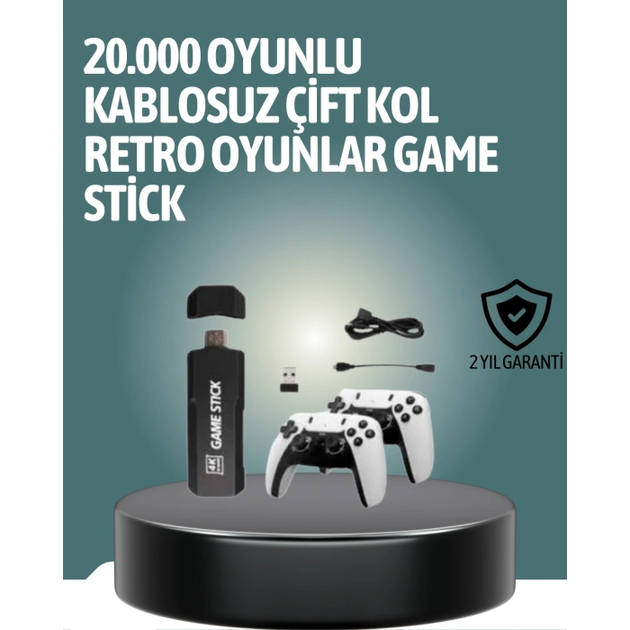 VipMarketim Çoklu Oyun Seçenekli TV Bağlantılı Oyun Konsolu